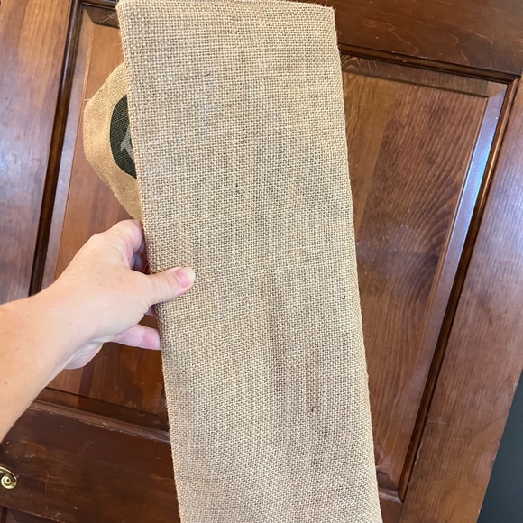 Kaf Home Durable Jute Market Tote Bag Flip Flops Beach Vacation Reusable EUC - Picture 11 of 11